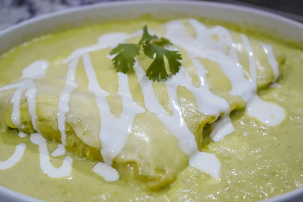 enchiladas verdes